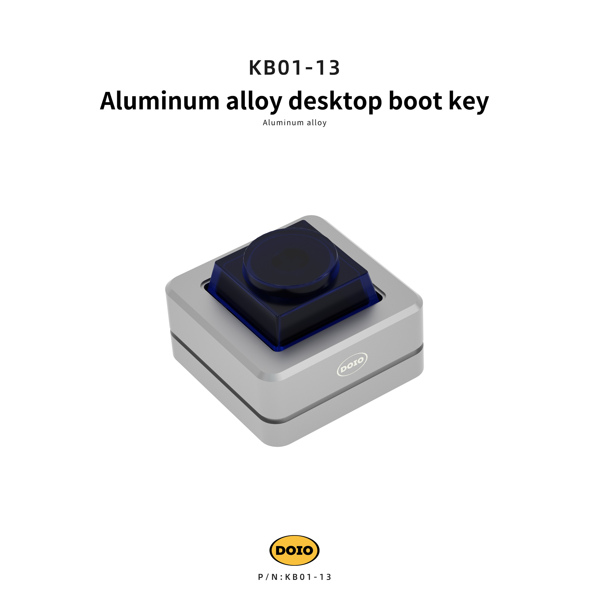Aluminium alloy Desktop boot key KB01-13