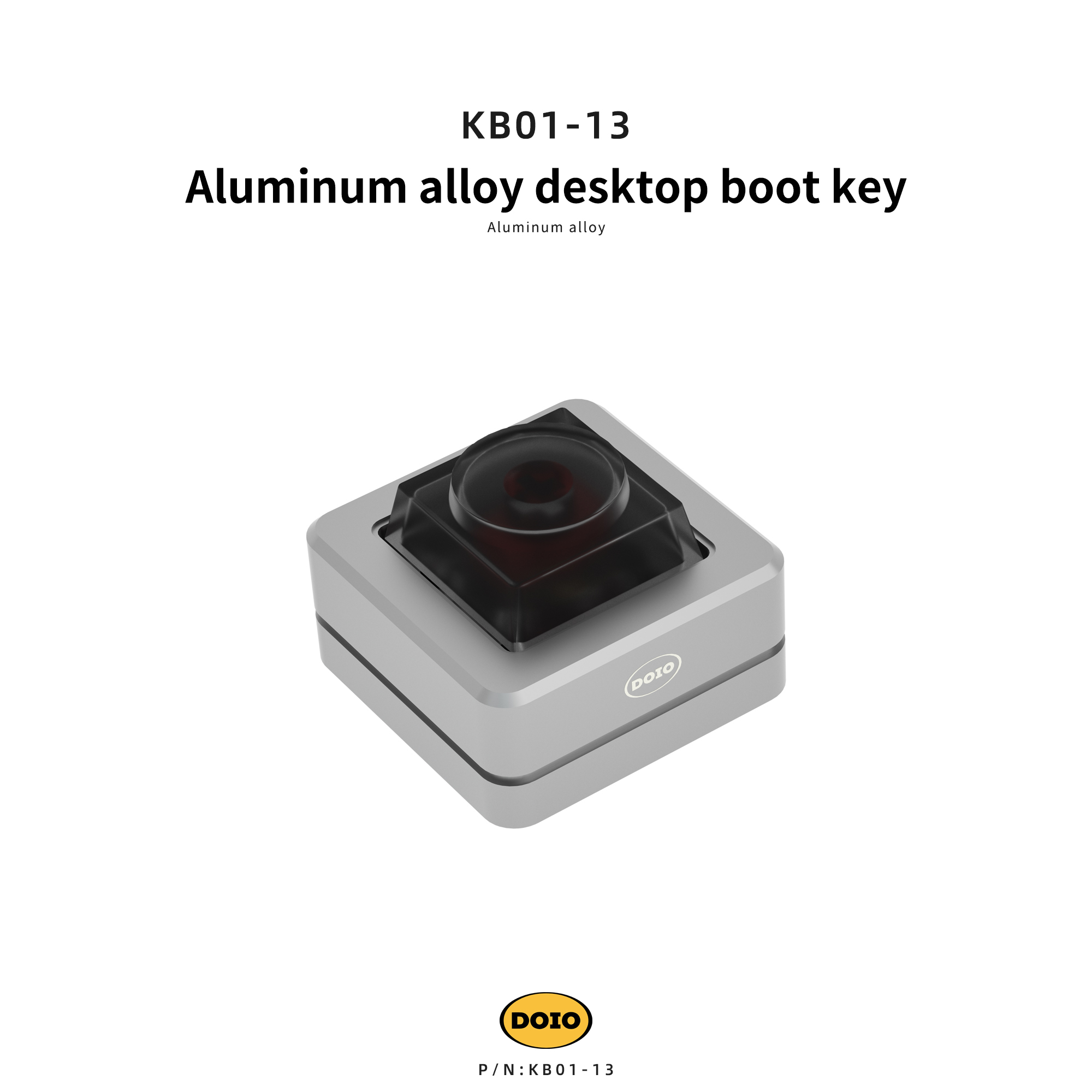 Aluminium alloy Desktop boot key KB01-13