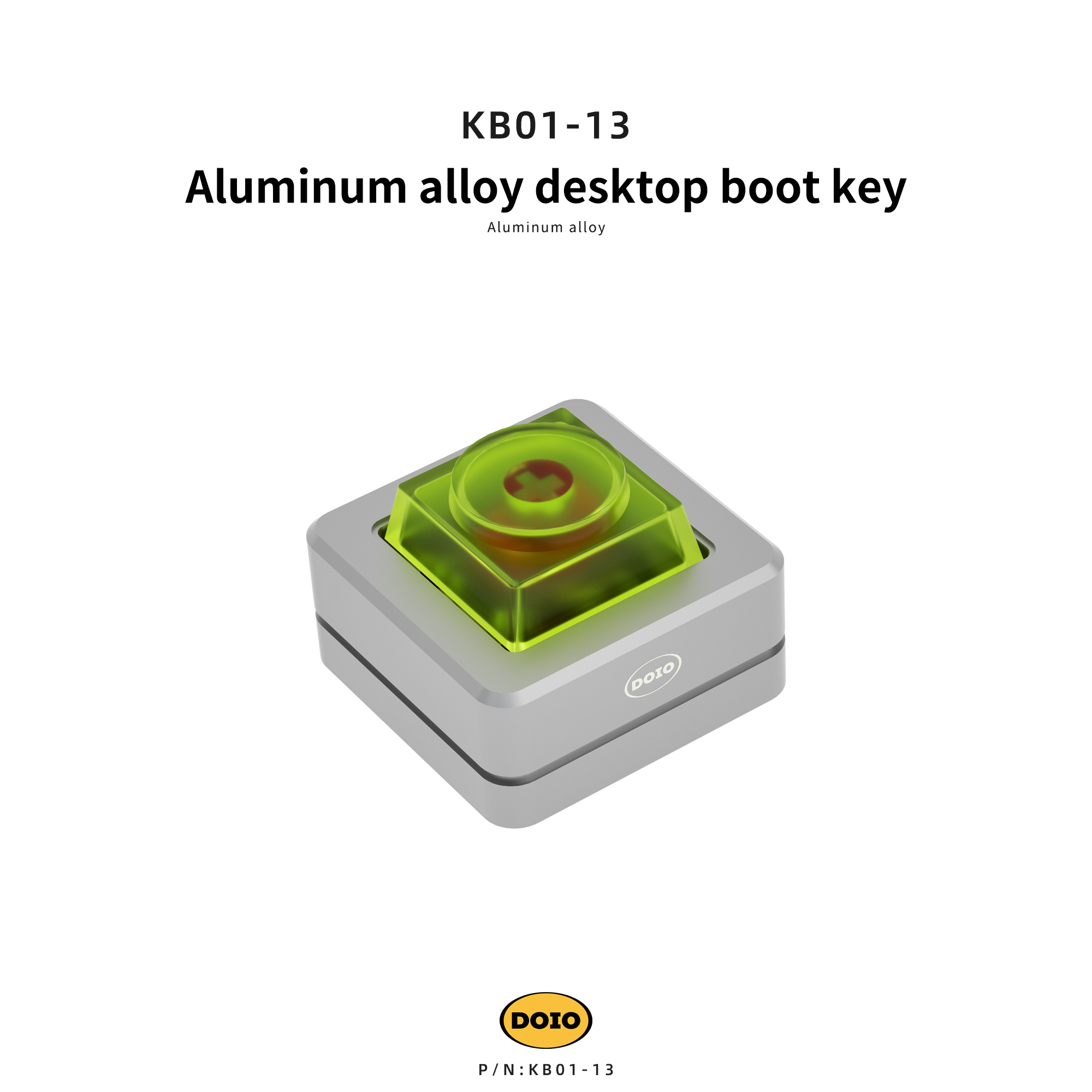 Aluminium alloy Desktop boot key KB01-13