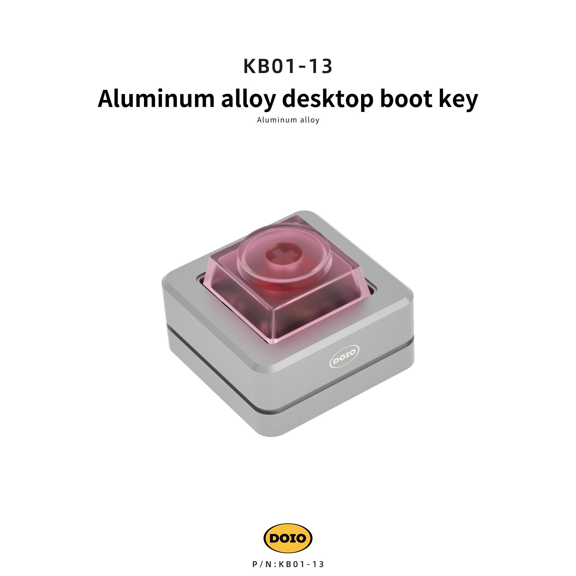 Aluminium alloy Desktop boot key KB01-13