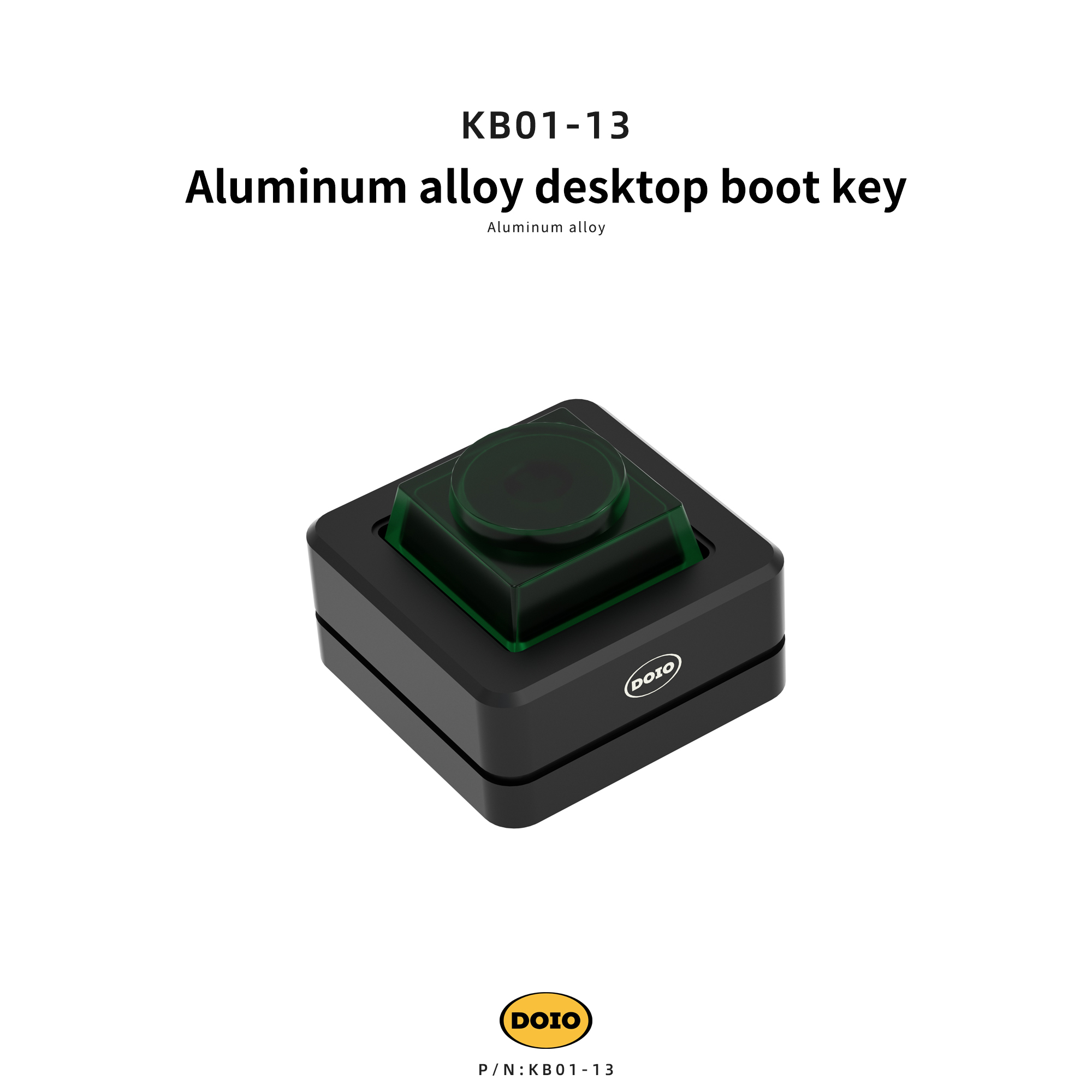 Aluminium alloy Desktop boot key KB01-13