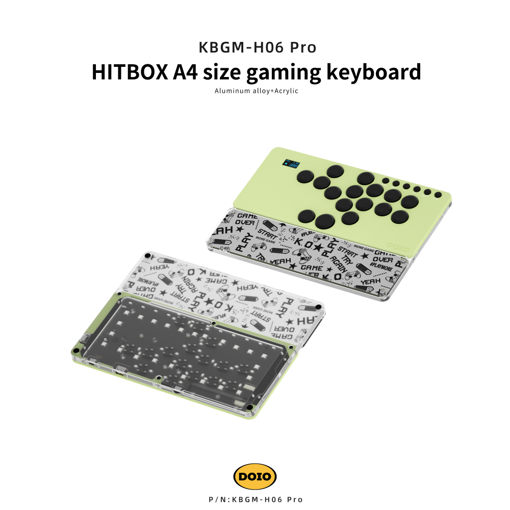 HITBOX A4 size gaming keyboard KBGM-H06/Pro