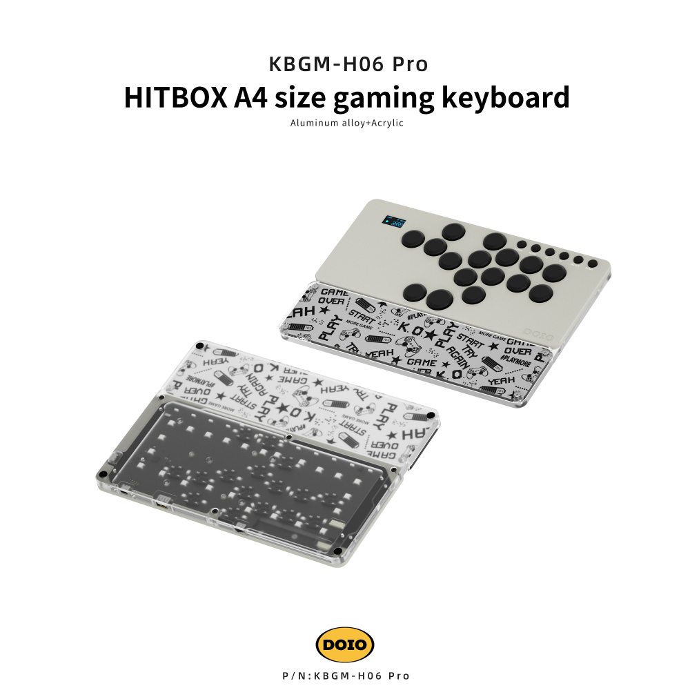 HITBOX A4 size gaming keyboard KBGM-H06/Pro