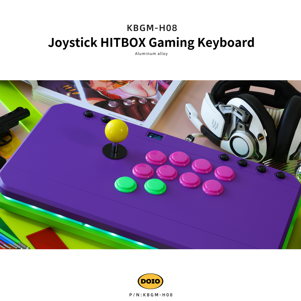 Joystick HITBOX Gaming Keyboard KBGM-H08