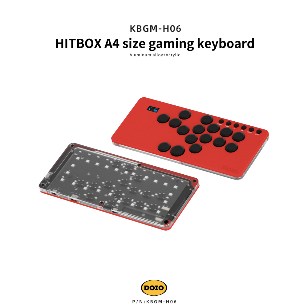 HITBOX A4 size gaming keyboard KBGM-H06/Pro