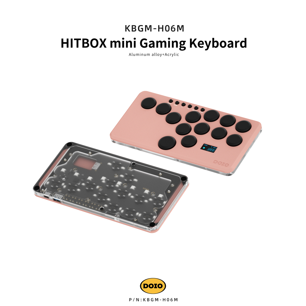 HITBOX mini Gaming Keyboard KBGM-H06M