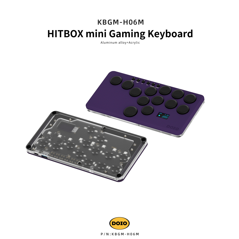 HITBOX mini Gaming Keyboard KBGM-H06M