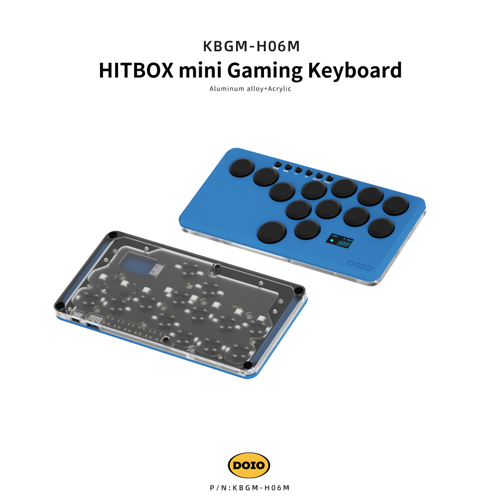 HITBOX mini Gaming Keyboard KBGM-H06M