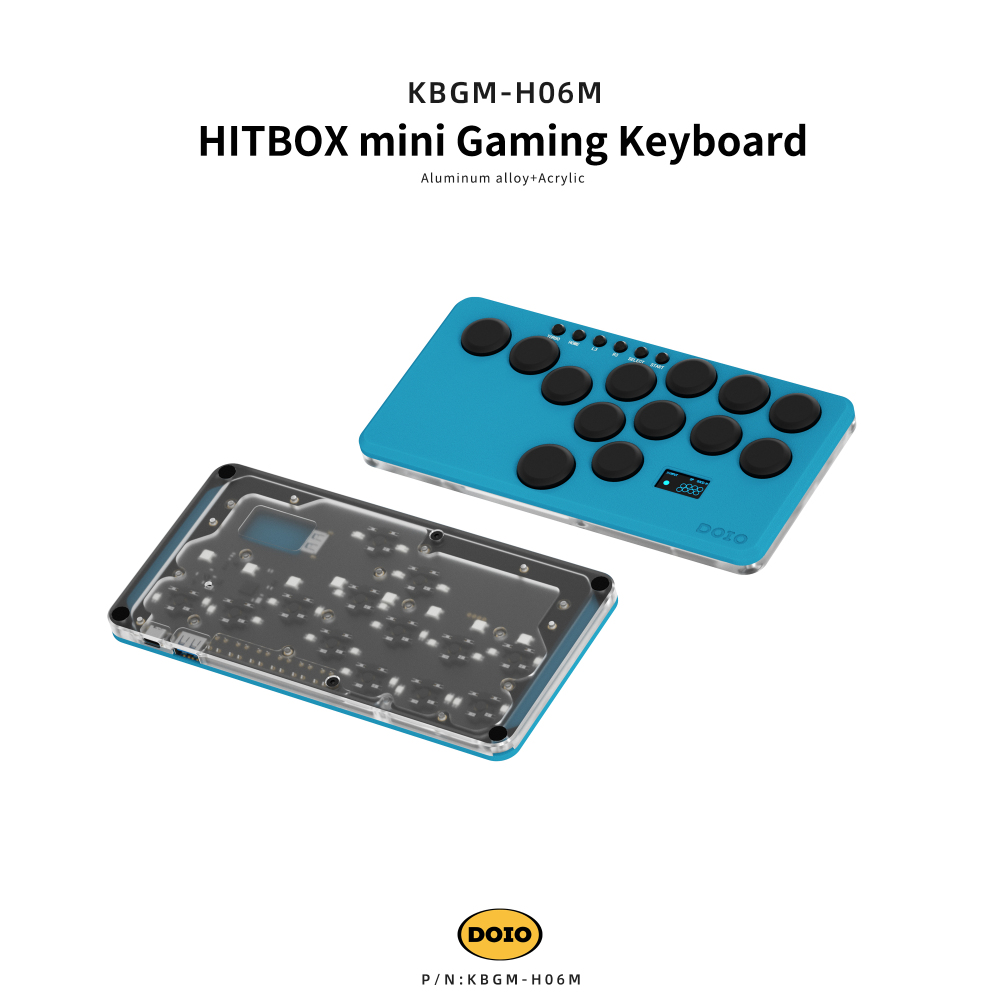HITBOX mini Gaming Keyboard KBGM-H06M