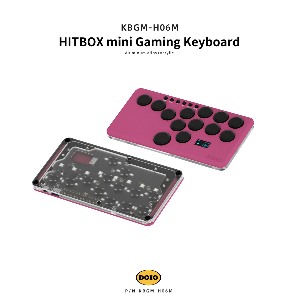 HITBOX mini Gaming Keyboard KBGM-H06M