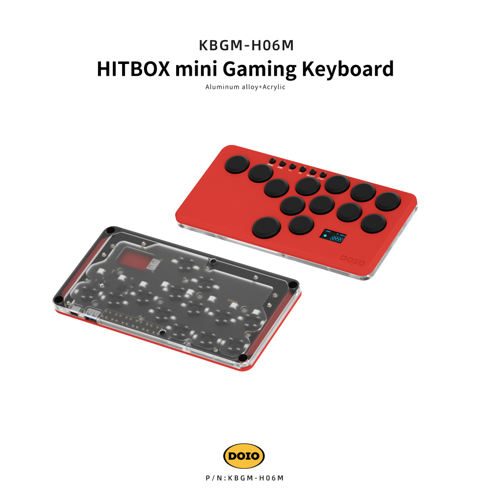 HITBOX mini Gaming Keyboard KBGM-H06M