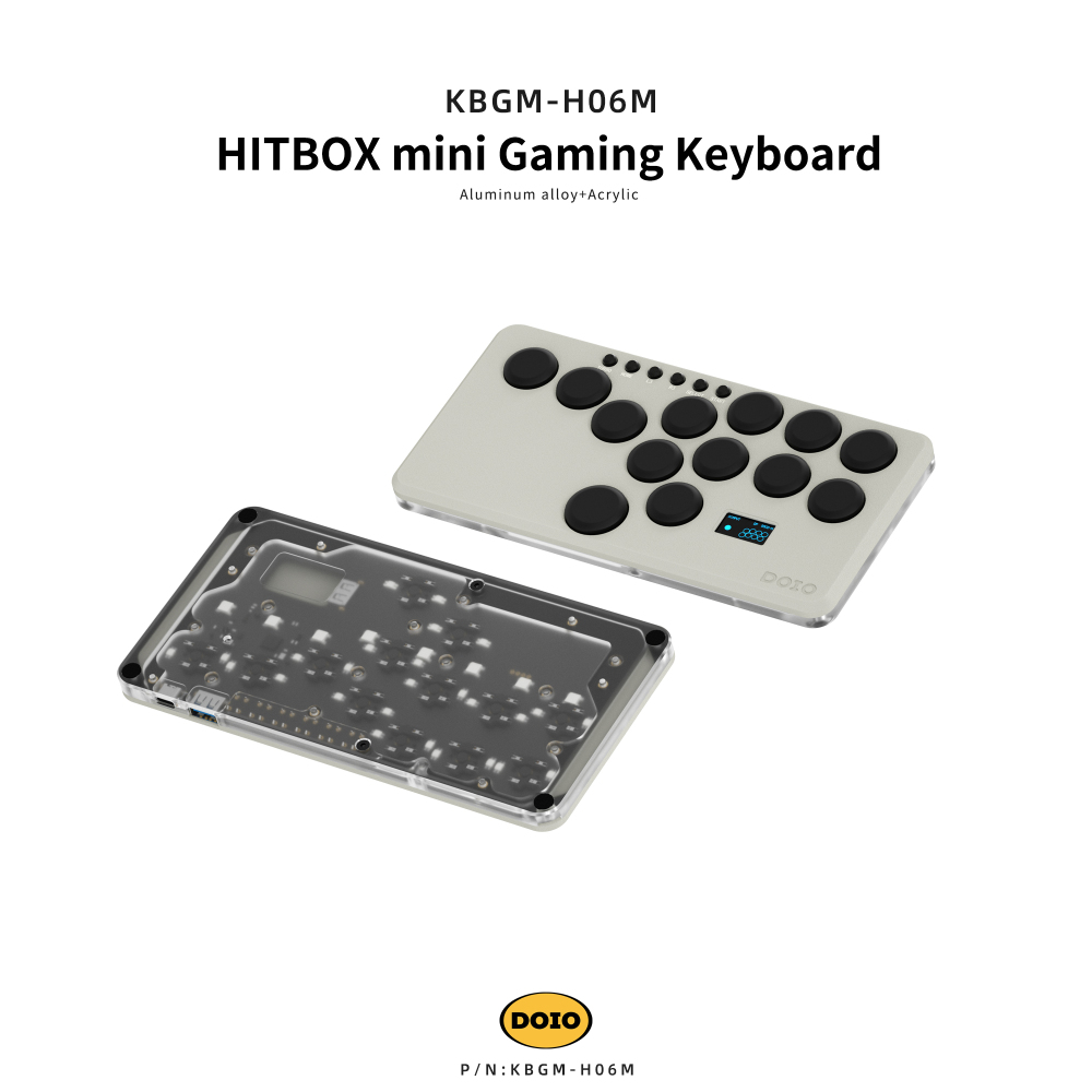 HITBOX mini Gaming Keyboard KBGM-H06M