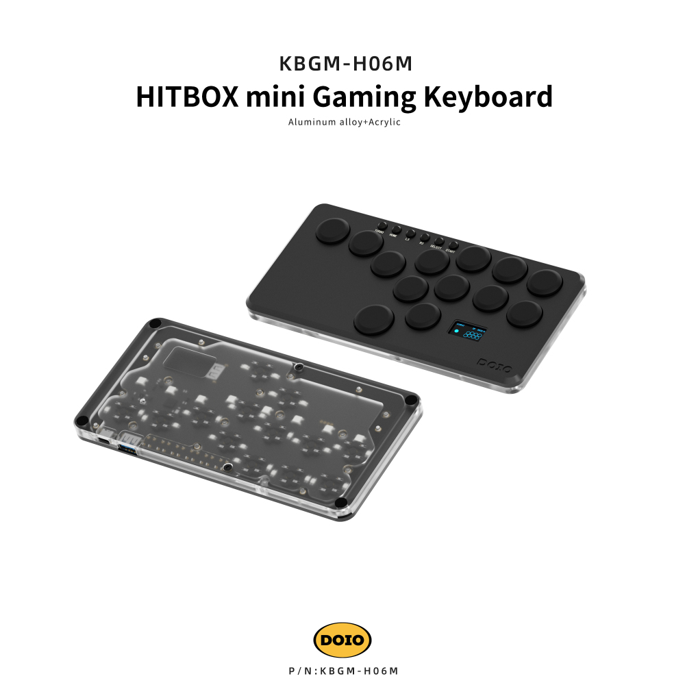 HITBOX mini Gaming Keyboard KBGM-H06M