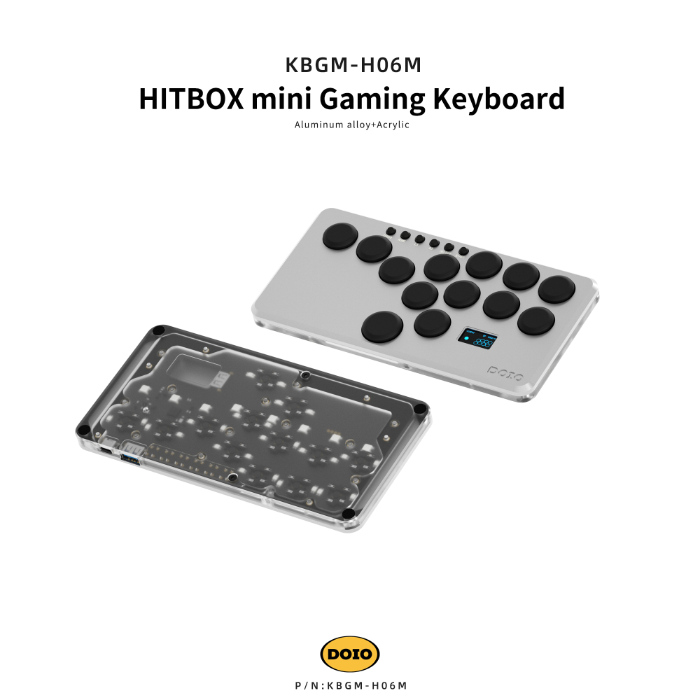 HITBOX mini Gaming Keyboard KBGM-H06M