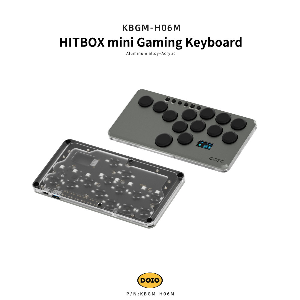 HITBOX mini Gaming Keyboard KBGM-H06M