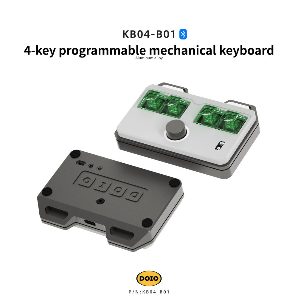 4-key Bluetooth dual-mode mechanical keyboard kit KB04-B01