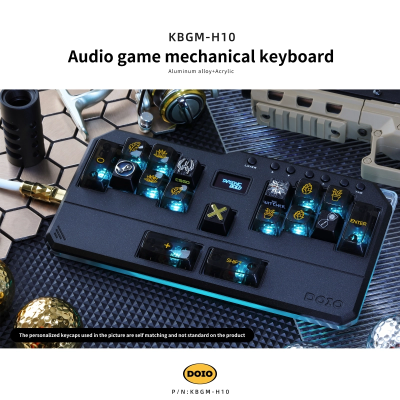 Audio game mechanical keyboard KBGM-H10