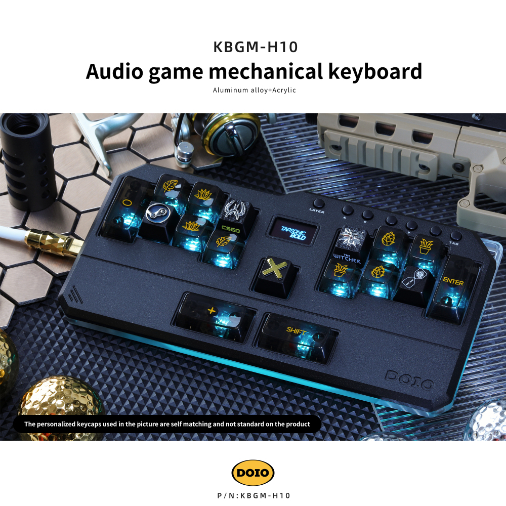 Audio game mechanical keyboard KBGM-H10