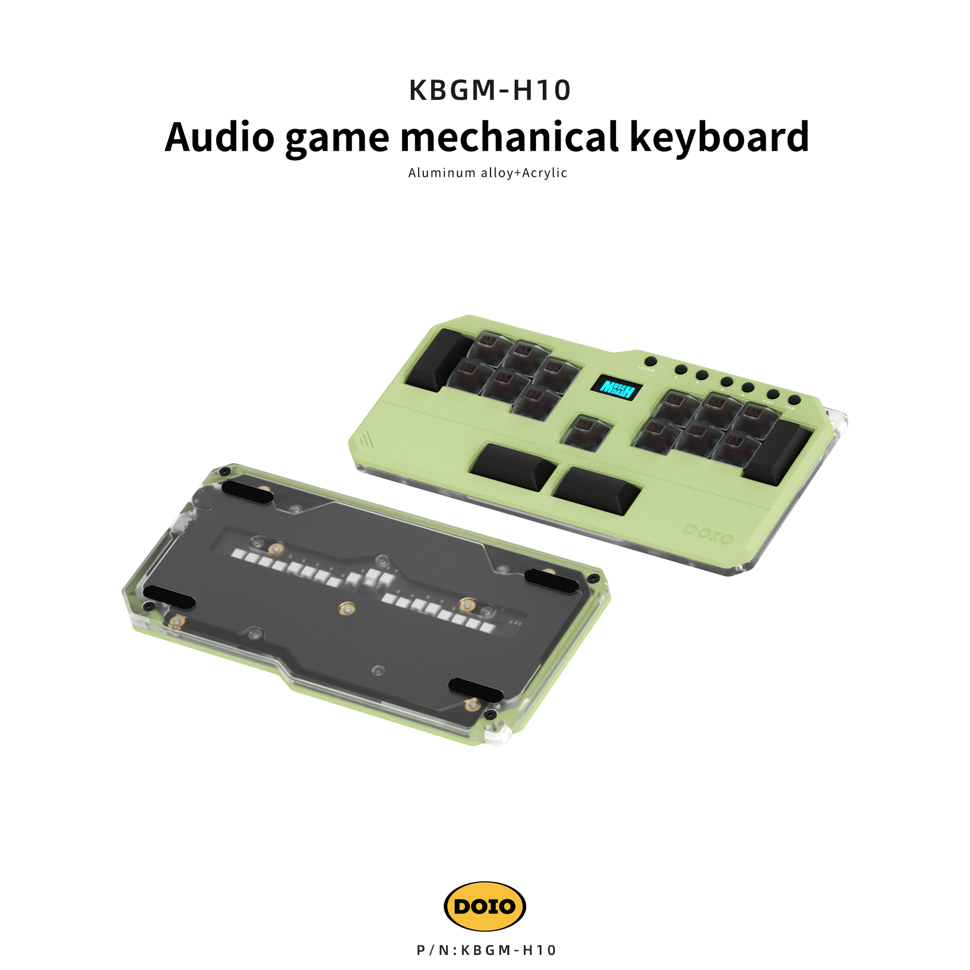 Audio game mechanical keyboard KBGM-H10