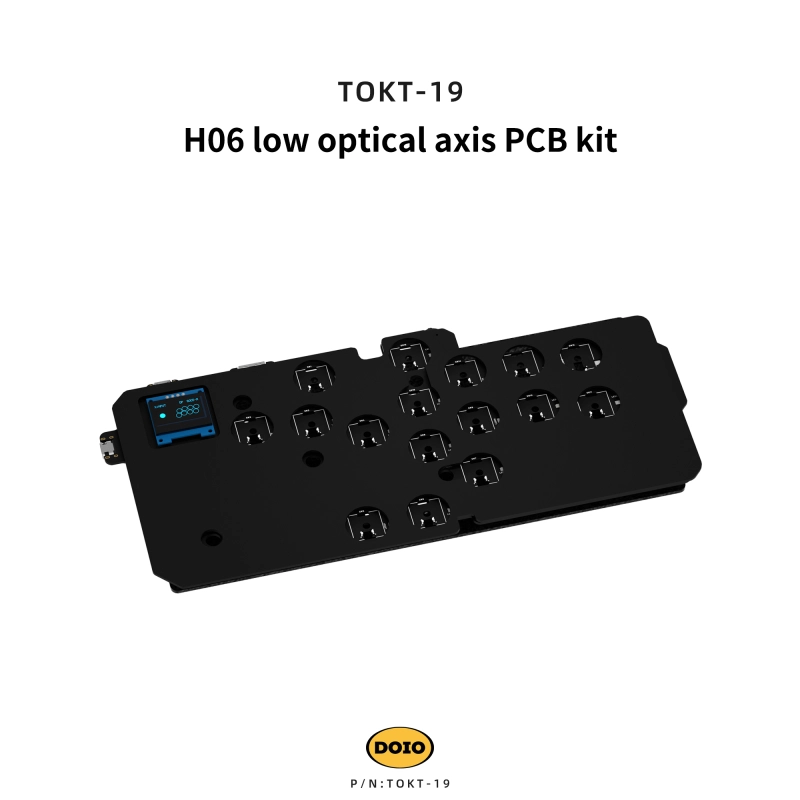 DOIO H06 low optical axis PCB kit TOKT-19
