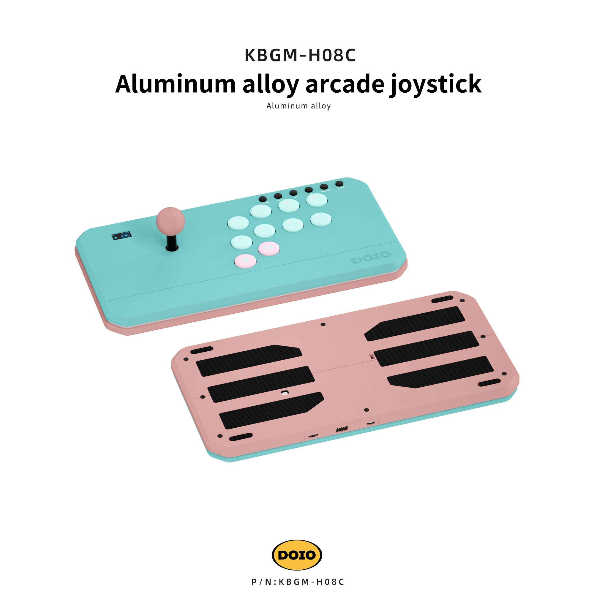 Aluminum alloy arcade joystick KBGM-H08C