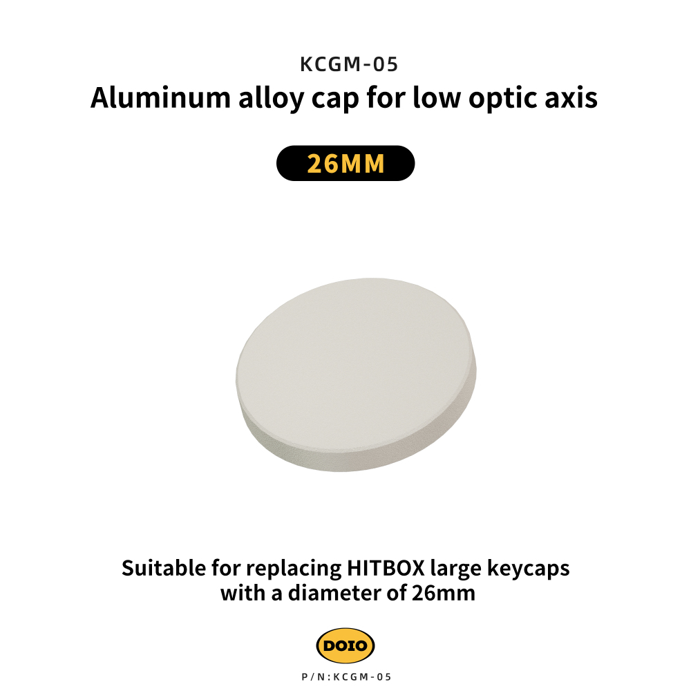 DOIO Aluminum alloy cap for low optic axis