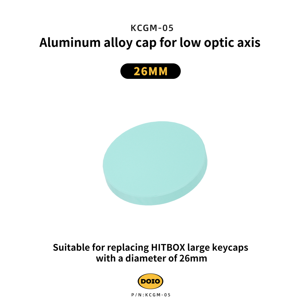 DOIO Aluminum alloy cap for low optic axis