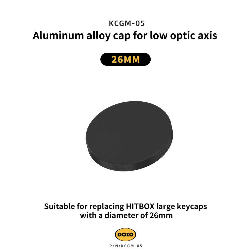 DOIO Aluminum alloy cap for low optic axis