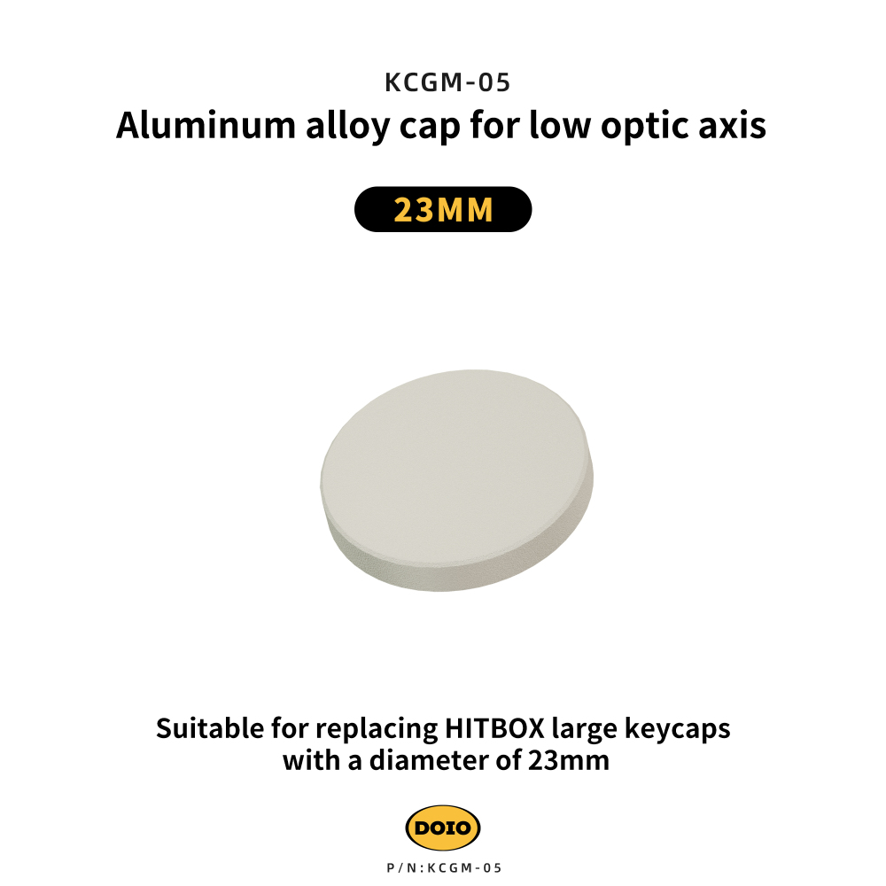 DOIO Aluminum alloy cap for low optic axis