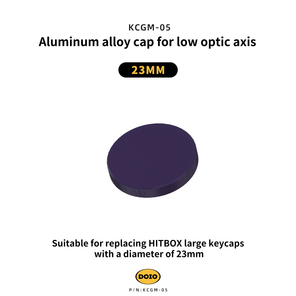 DOIO Aluminum alloy cap for low optic axis