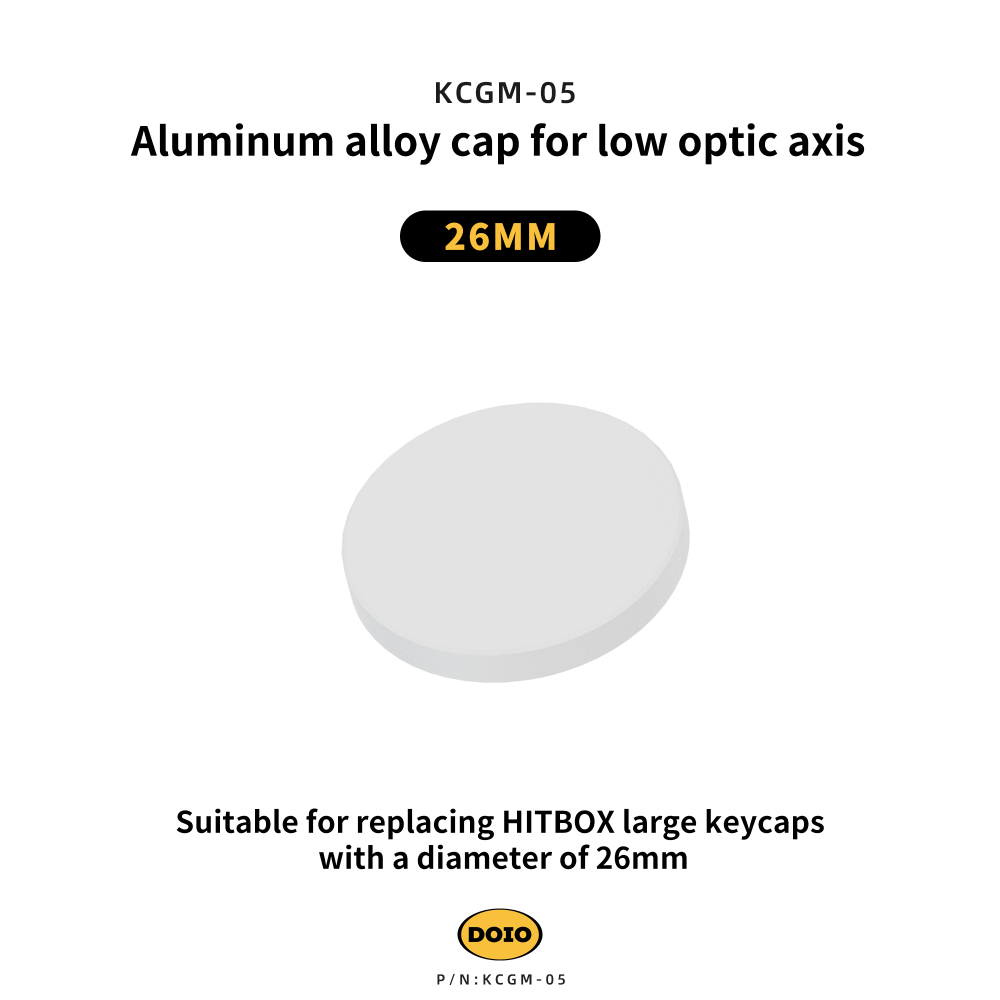DOIO Aluminum alloy cap for low optic axis