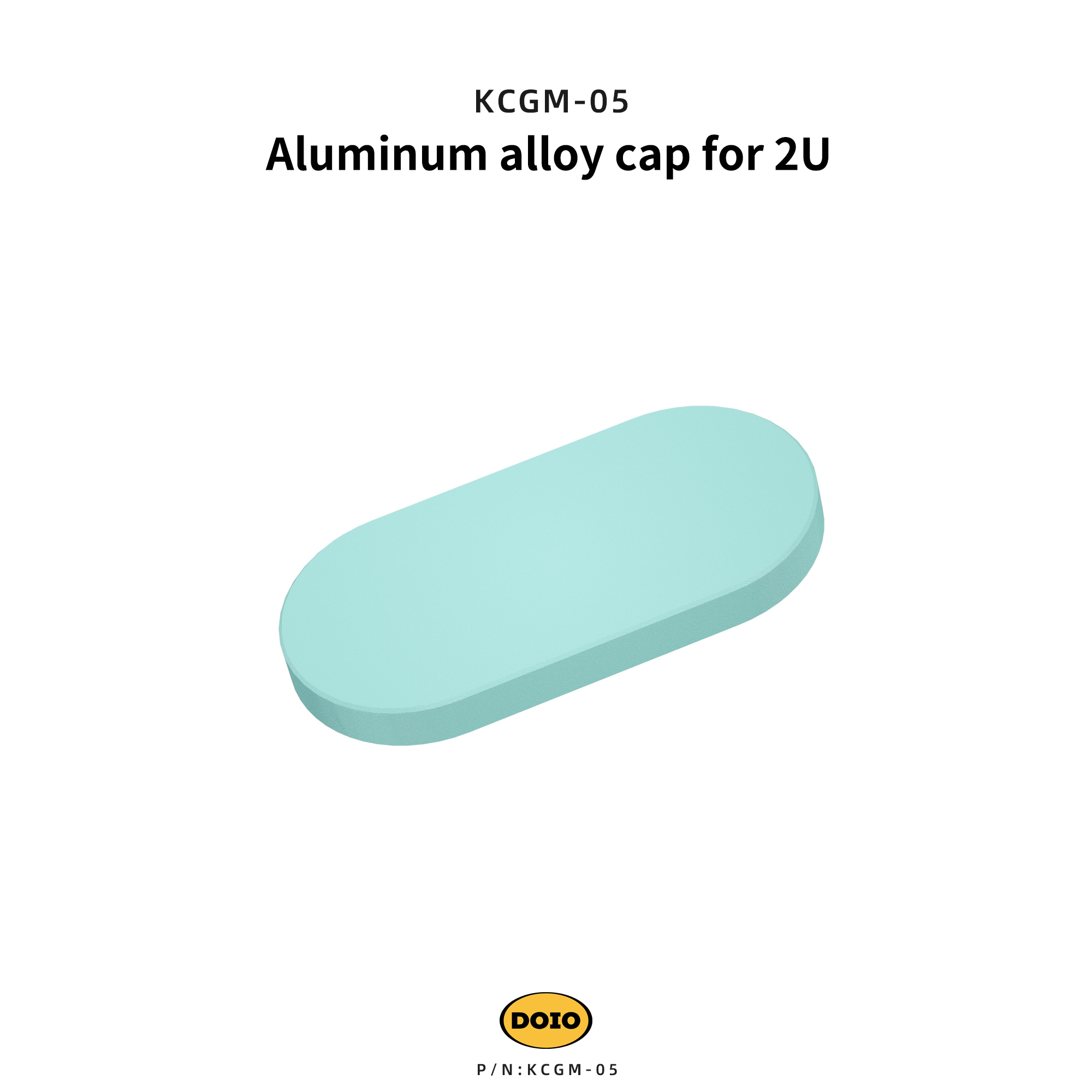 DOIO Aluminum alloy cap for low optic axis