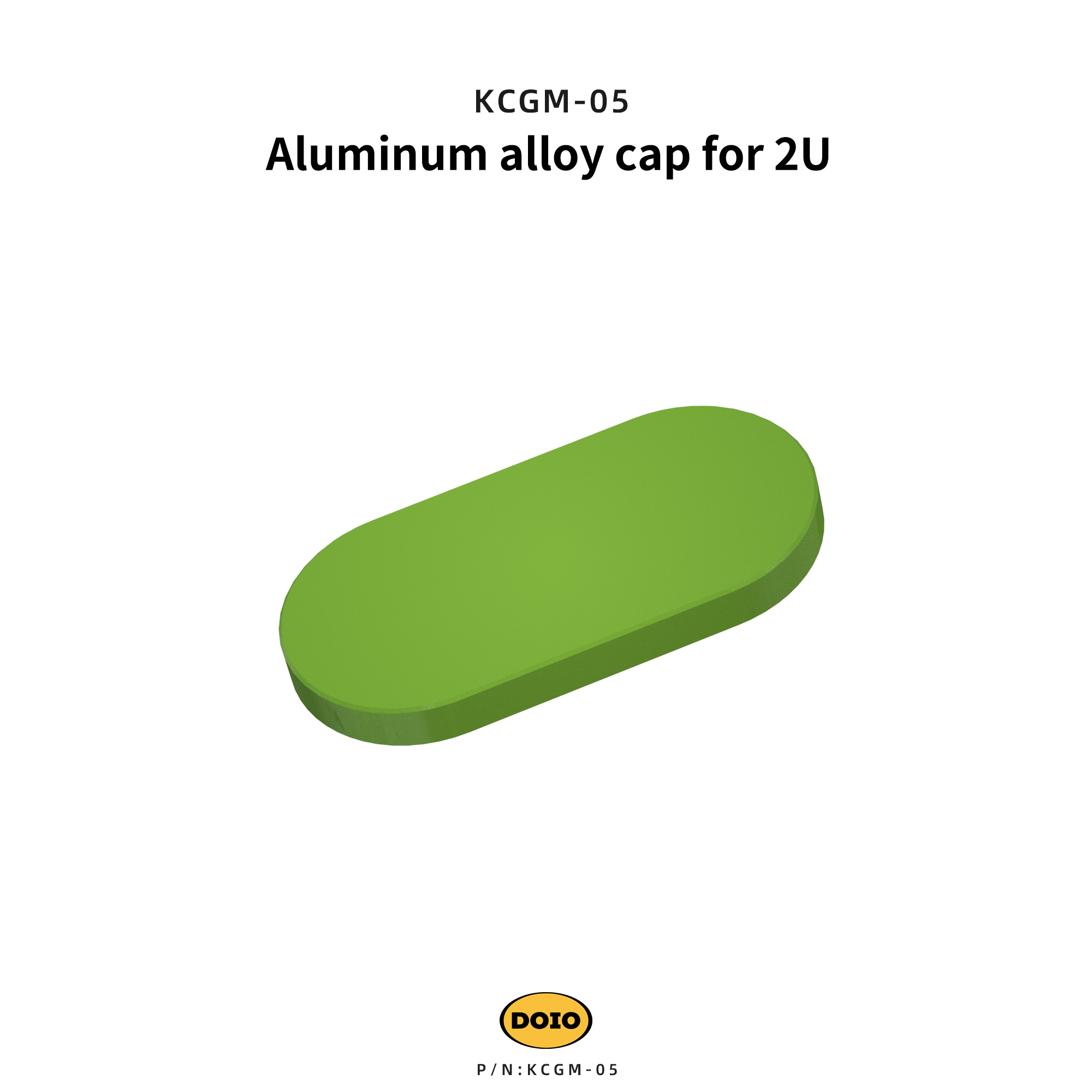 DOIO Aluminum alloy cap for low optic axis