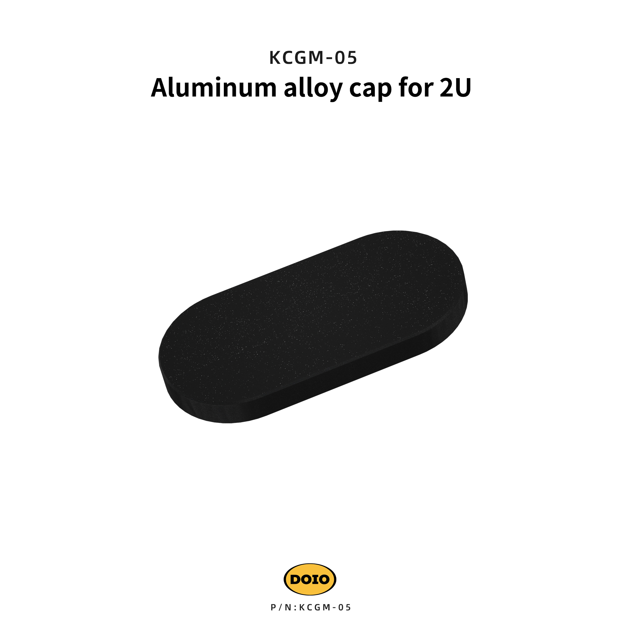 DOIO Aluminum alloy cap for low optic axis