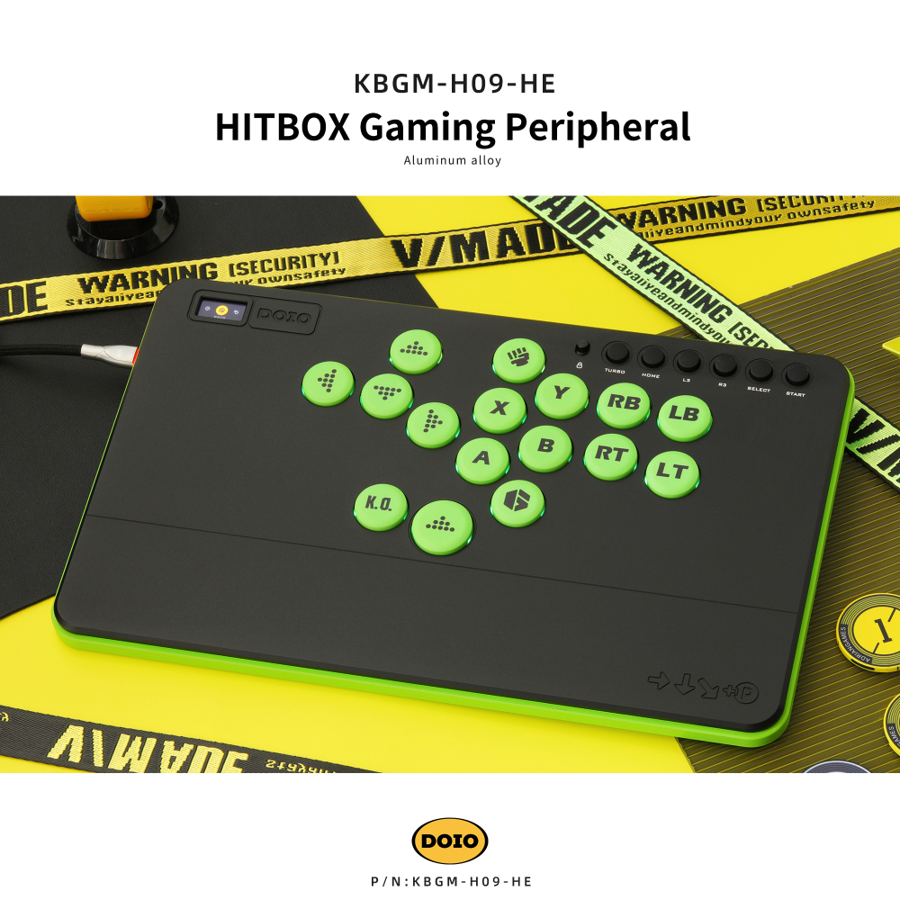 HITBOX Gaming Peripheral KBGM-H07C KBGM-H09-HE