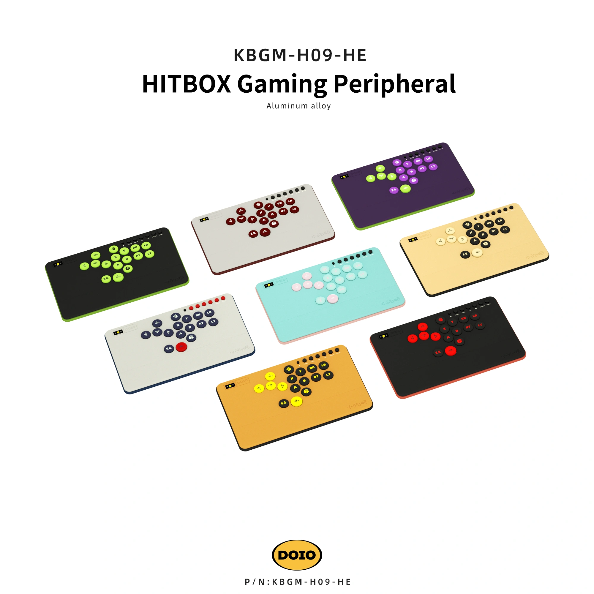 HITBOX Gaming Peripheral KBGM-H07C KBGM-H09-HE