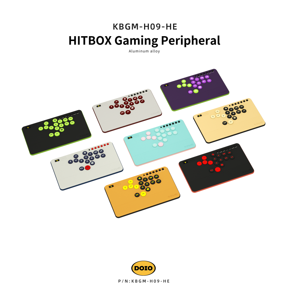 HITBOX Gaming Peripheral KBGM-H07C KBGM-H09-HE
