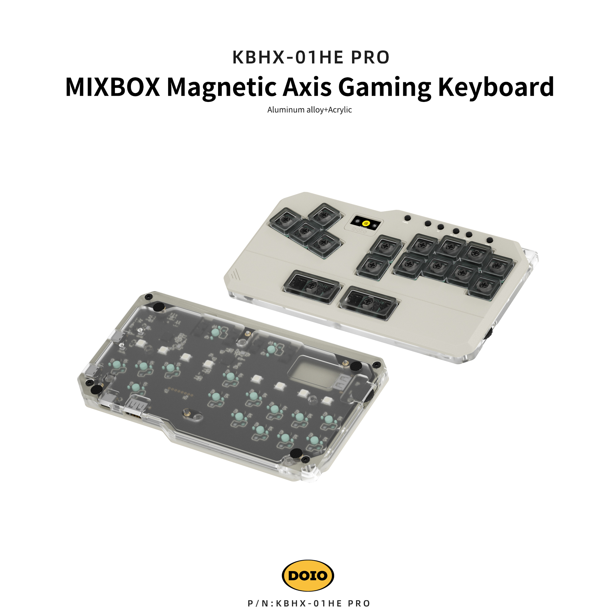 レバーレスコントローラー DOIO HITBOX KBHX-01HE PRO HITBOX Gaming Peripheral KBHX-01HE PRO