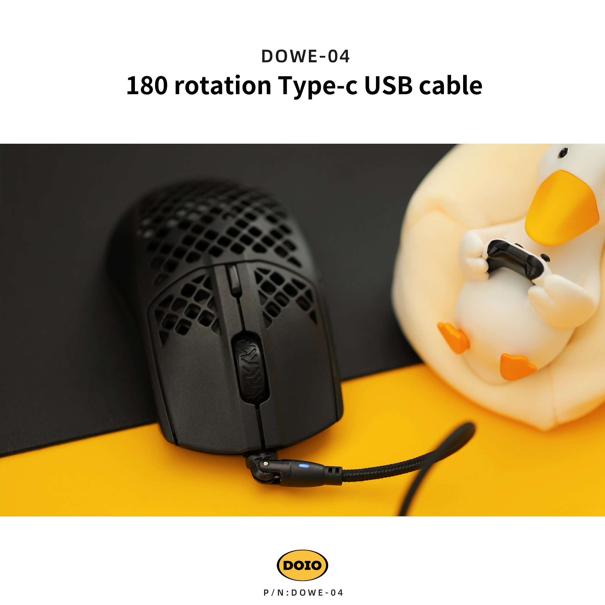 180 rotation Type-c USB cable DOWE-04