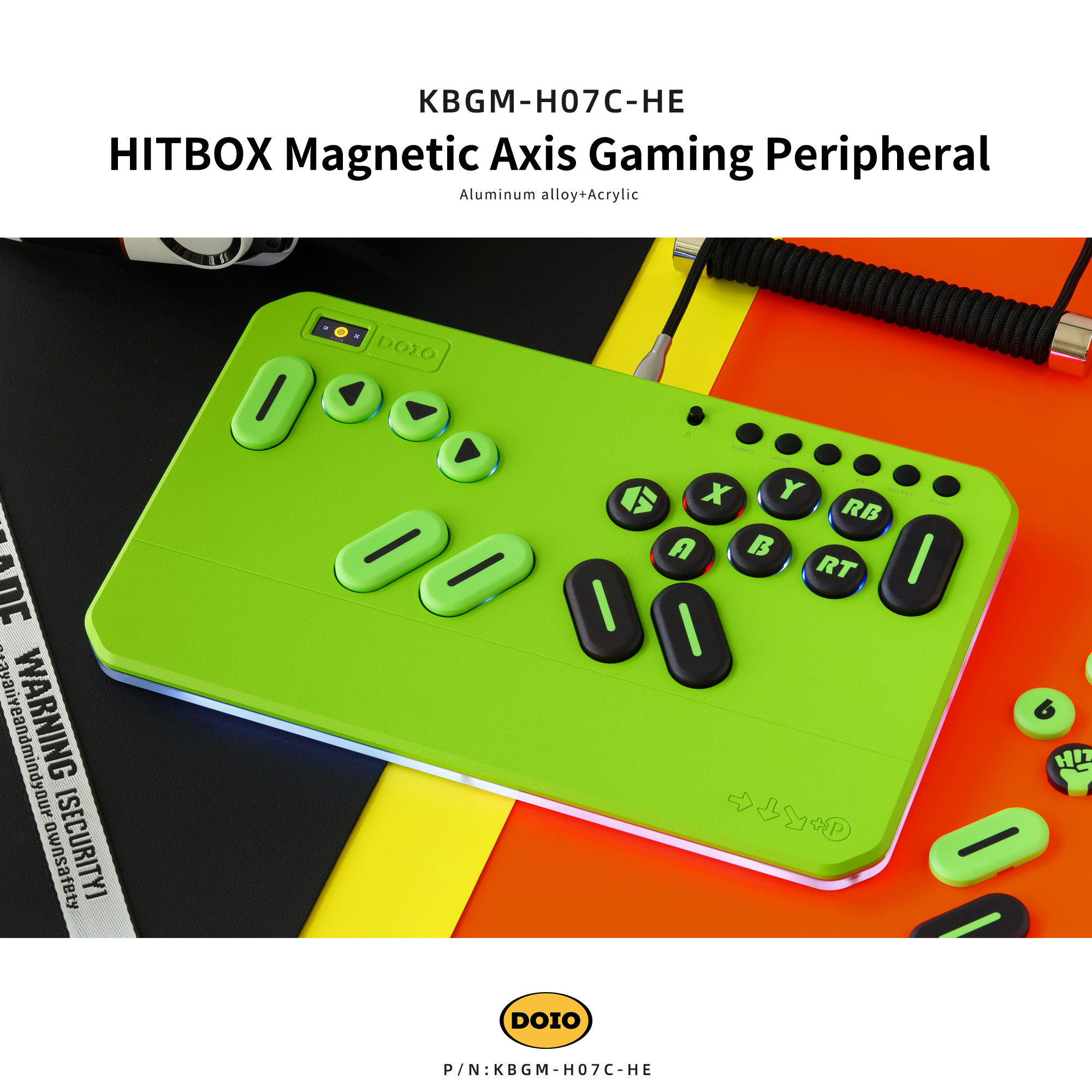 HITBOX Magnetic Axis Gaming Peripheral KBGM-H07C-HE