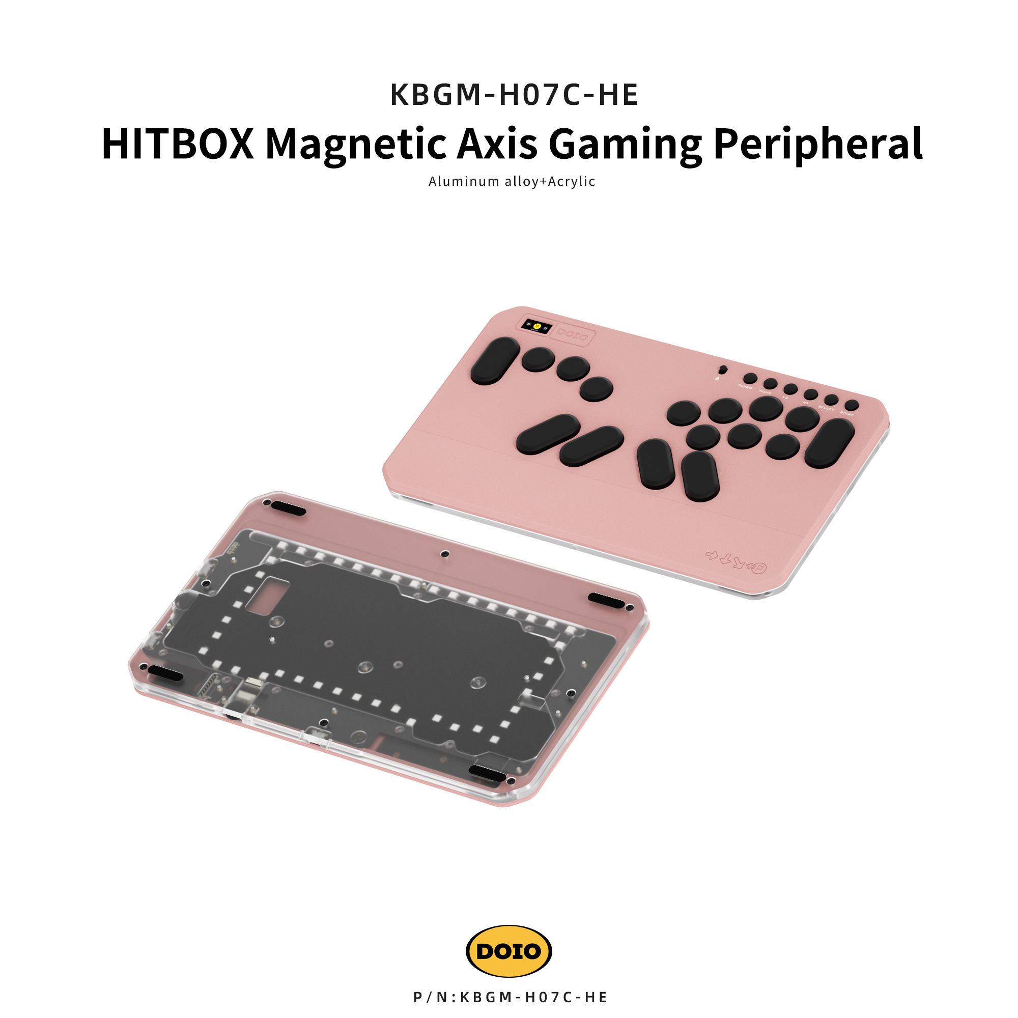 HITBOX Magnetic Axis Gaming Peripheral KBGM-H07C-HE