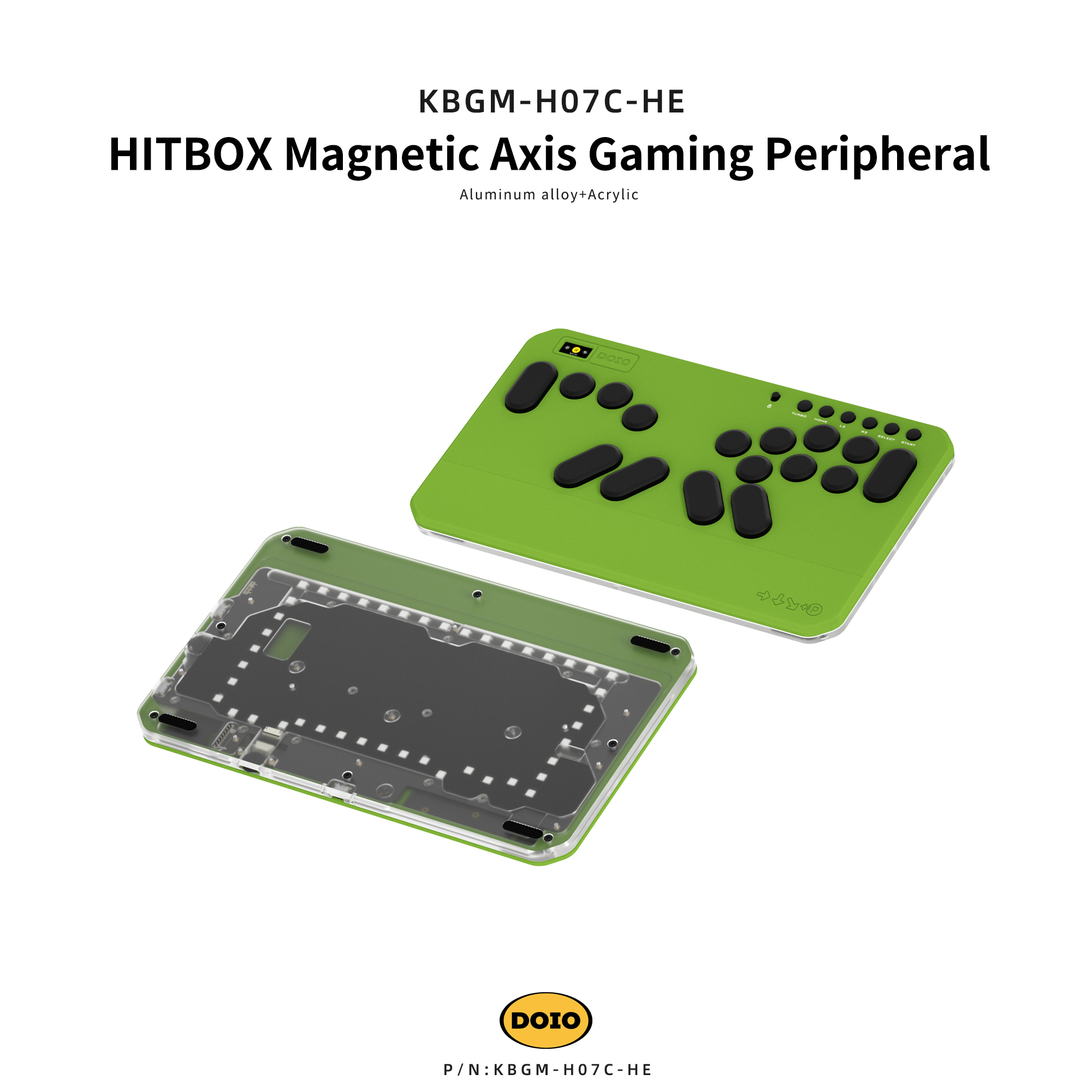 HITBOX Magnetic Axis Gaming Peripheral KBGM-H07C-HE