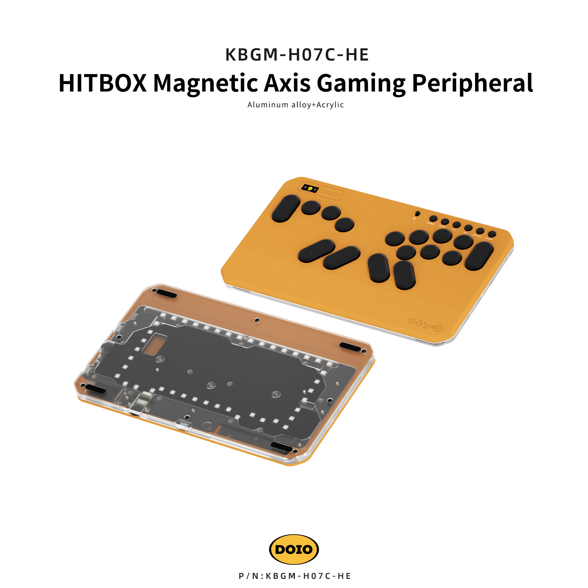 HITBOX Magnetic Axis Gaming Peripheral KBGM-H07C-HE