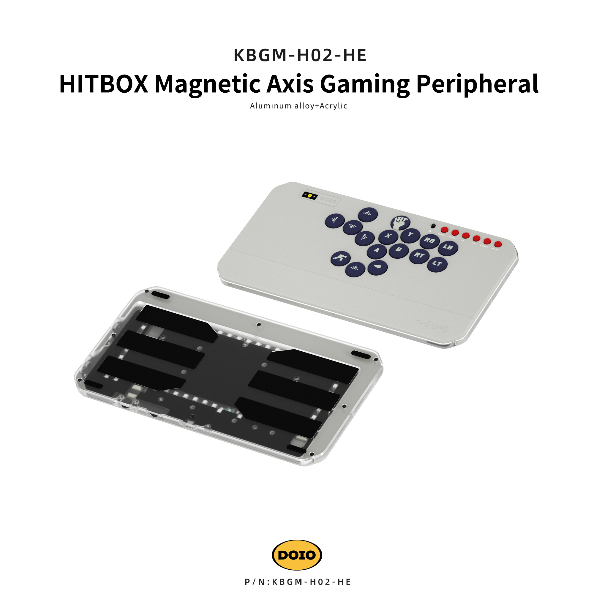 HITBOX Magnetic Axis Gaming Peripheral KBGM-H02-HE