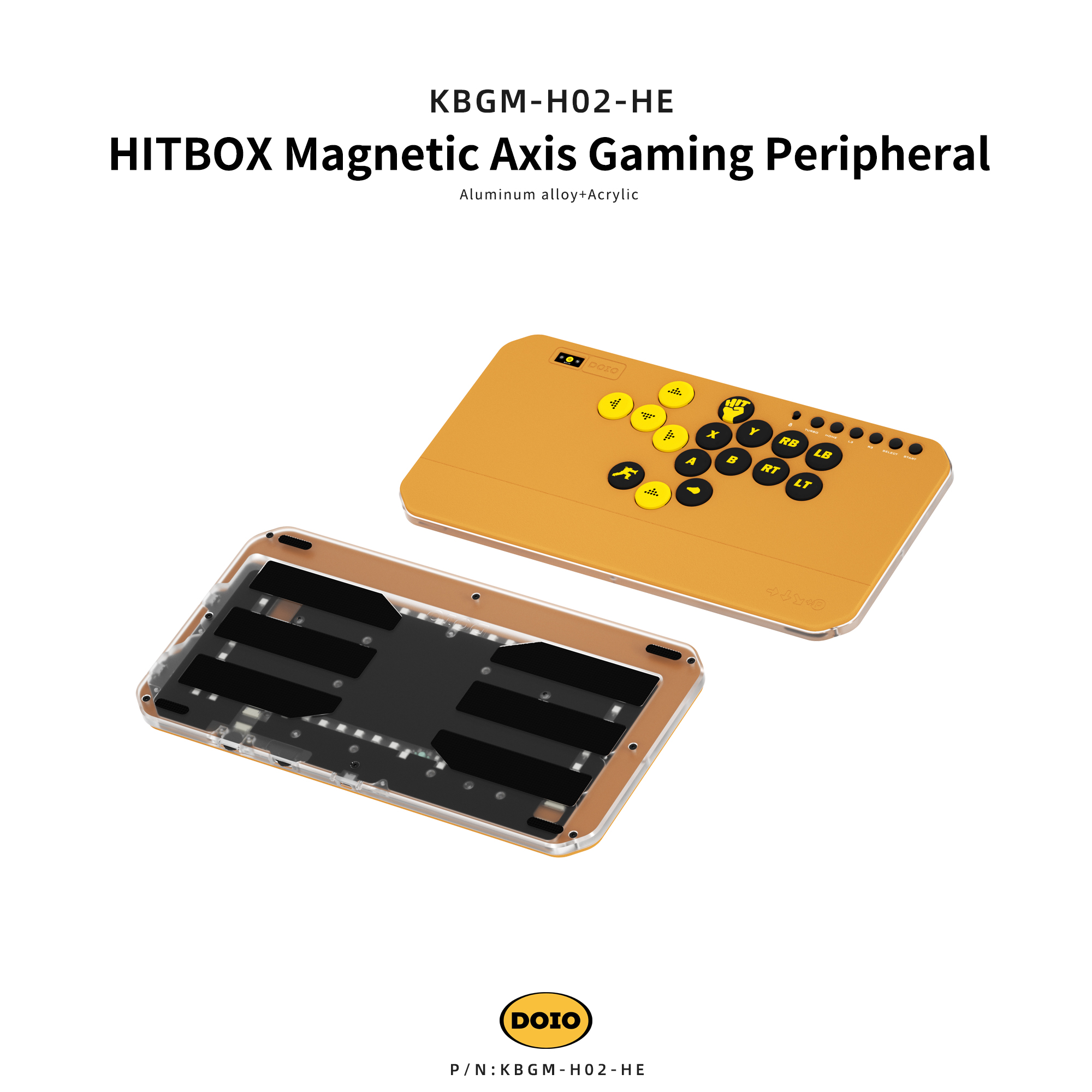 HITBOX Magnetic Axis Gaming Peripheral KBGM-H02-HE