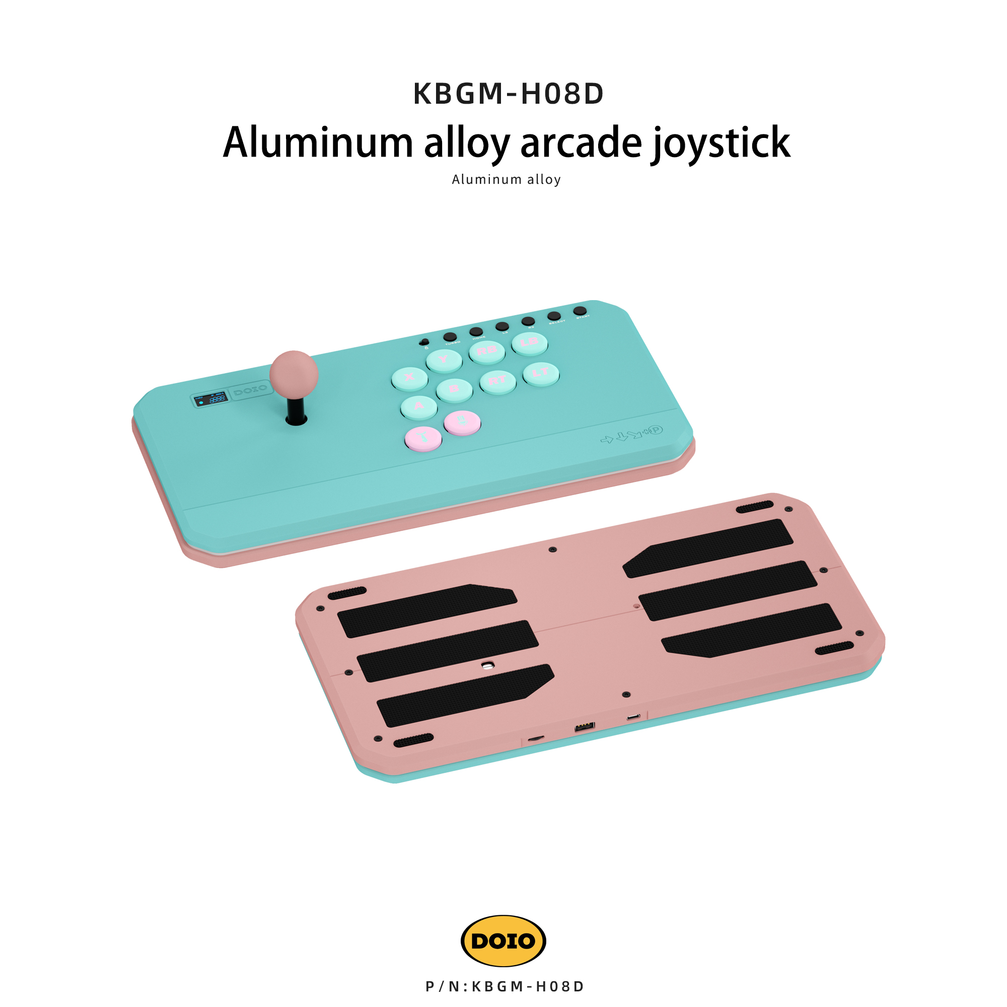 Aluminum alloy arcade joystick KBGM-H08D