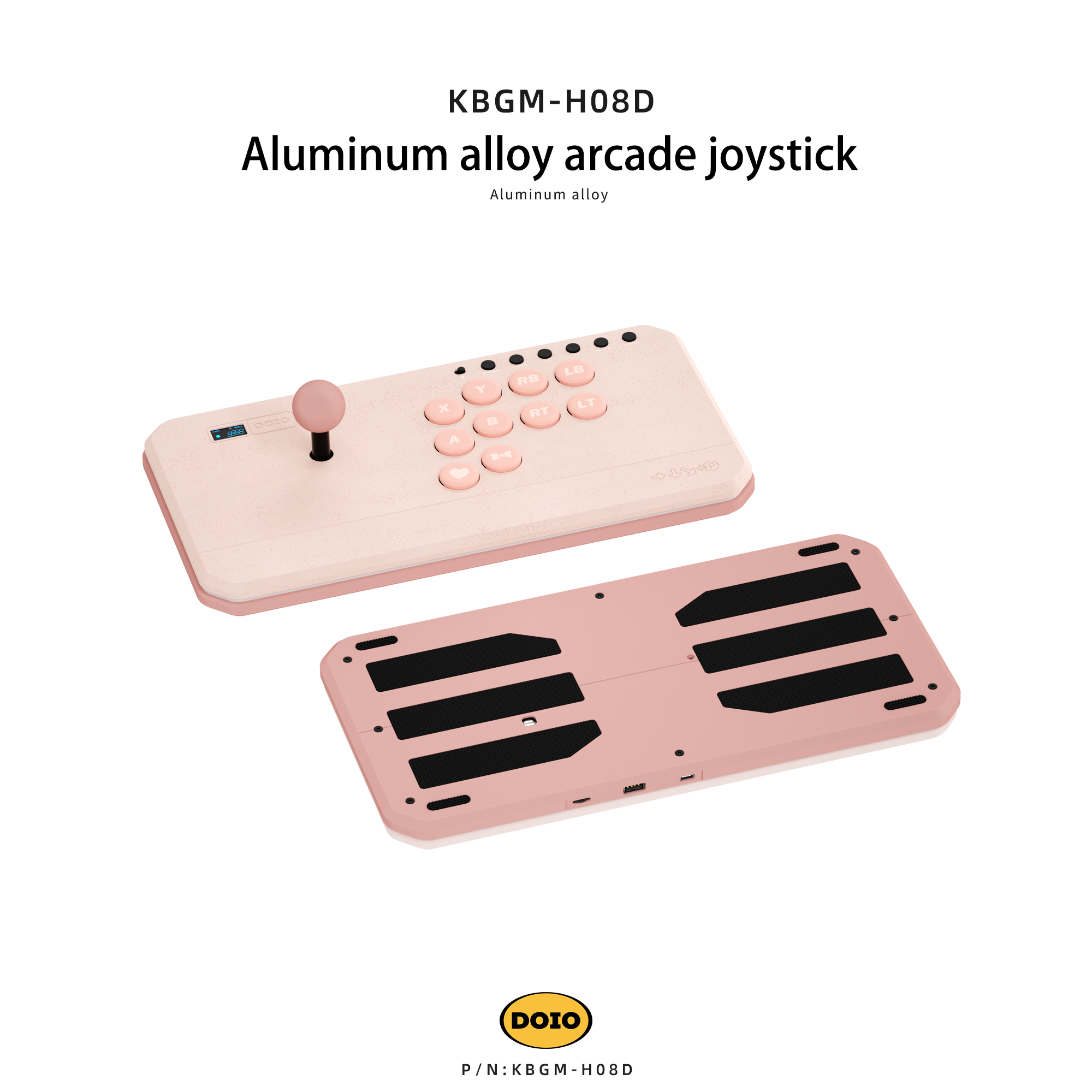 Aluminum alloy arcade joystick KBGM-H08D