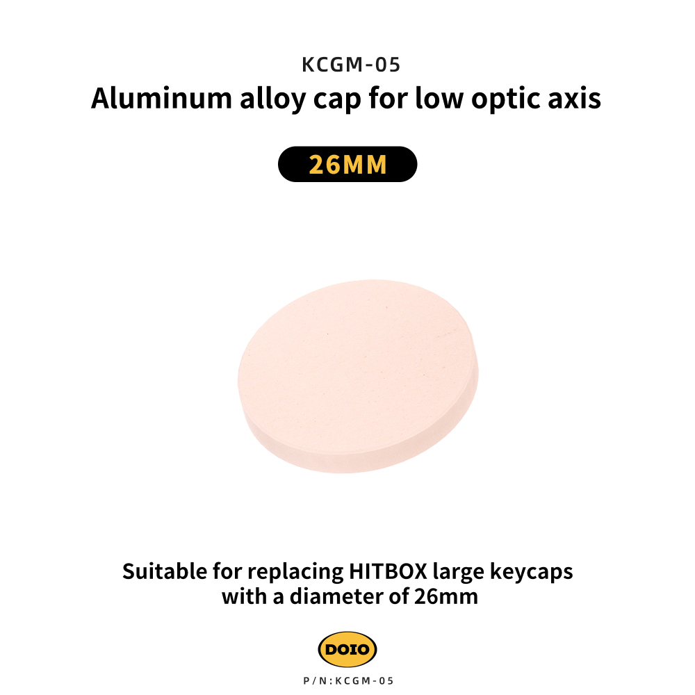 DOIO Aluminum alloy cap for low optic axis