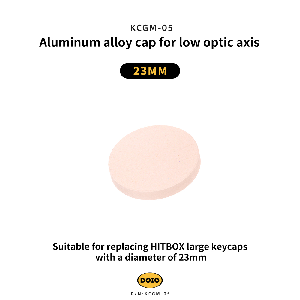 DOIO Aluminum alloy cap for low optic axis