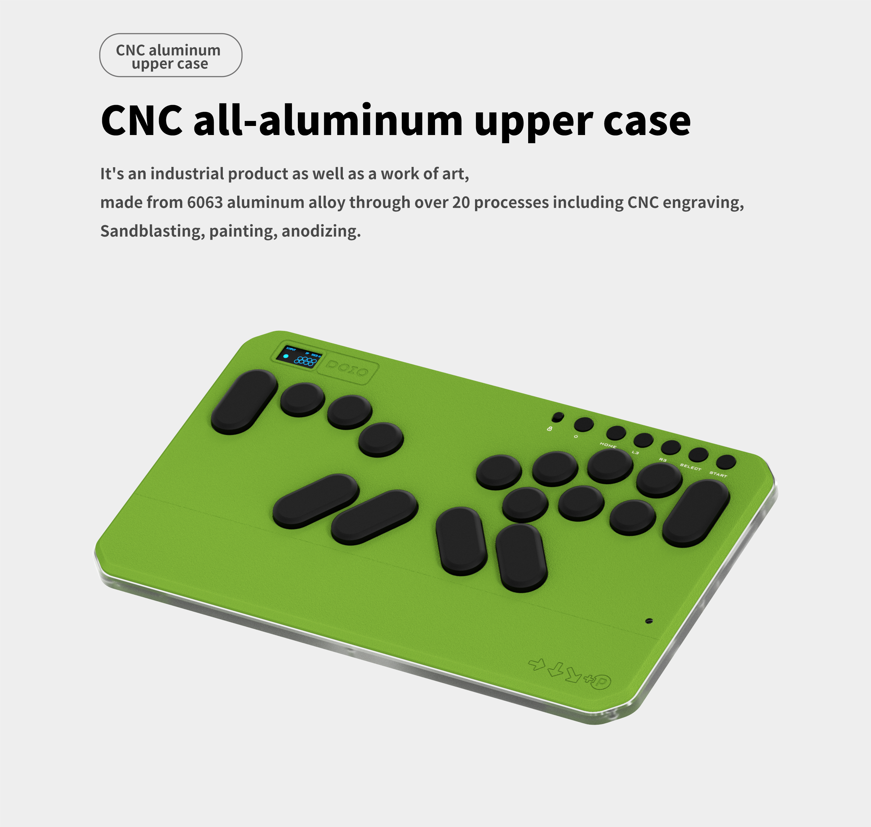 HITBOX Magnetic Axis Gaming Peripheral KBGM-H07C+